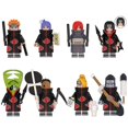 thumbnail image 1 of 8pcs Minifigures Naruto Comic Collectible Building Blocks Toys For Kids, 1 of 5