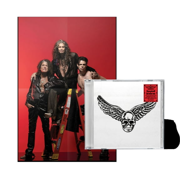 Aerosmith & YUNGBLUD - One More Time - Walmart Exclusive CD: Alternate Cover Poster