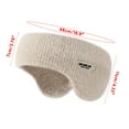 thumbnail image 5 of Aellinatey Ear Warmth Headband Thermal Headband Ear Head Wrap Muff Cold Weather Headband, 5 of 21