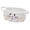 E, variant on Cute Woven Storage Basket with Handle Small Organizer, Cotton Toy Storage Basket for Dog Cat Toys, Daily Use Organizer and Holiday Layout Decor, Woven Gift Basket for Home