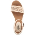 thumbnail image 3 of Style & Co. Womens Shirleyy Faux Suede Platform Wedge Sandals, 3 of 3