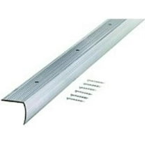 M-D Door Thresholds 78105 72 Silver Fluted Stair Edging