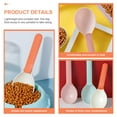 thumbnail image 2 of Hemoton 6-Pack Cat Food Scoops with Anti- Handles, Plastic Pet Food Spoons for Cats and Small Pets, Easy to Use, 2 of 8