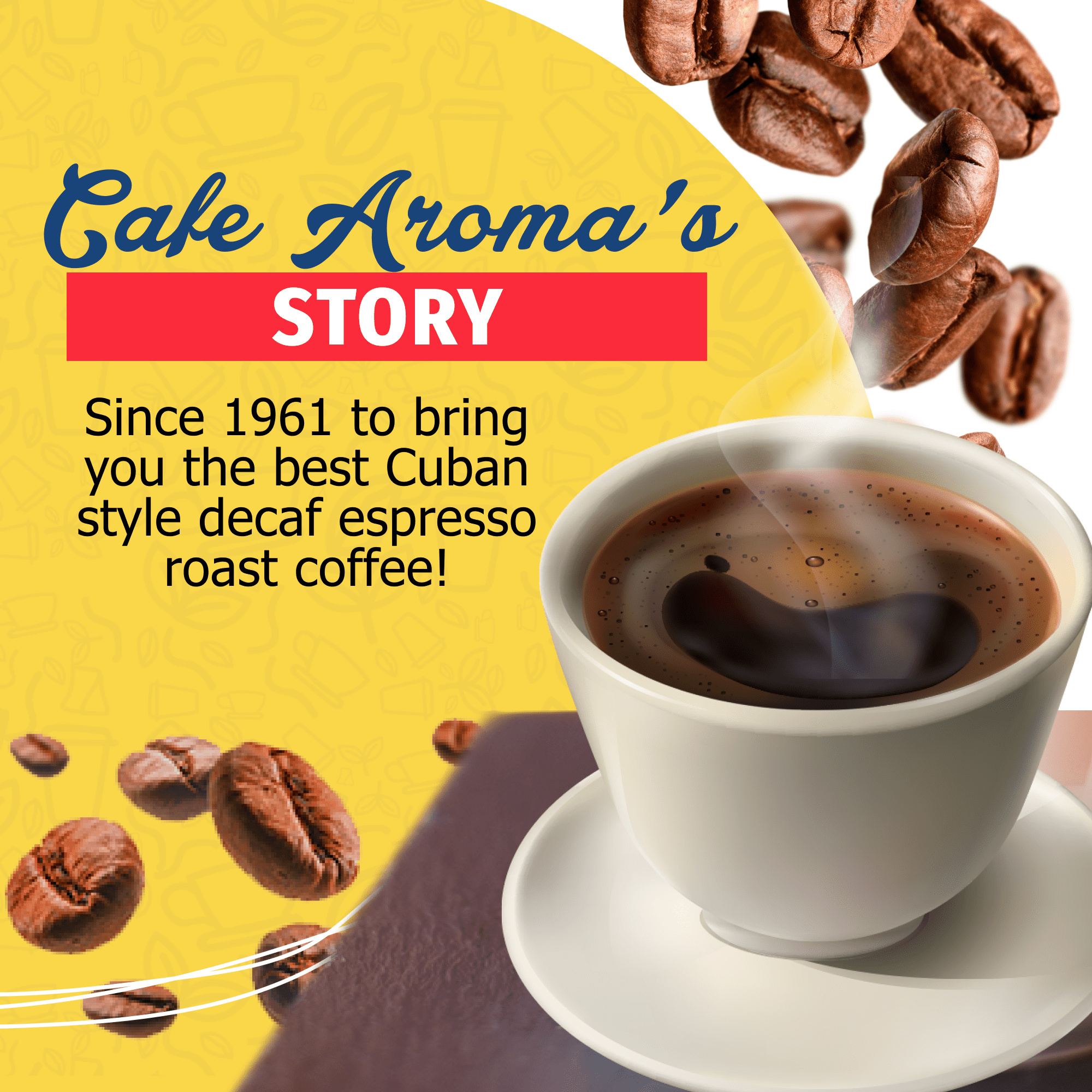 Cafe Aroma Cuban Style Premium Ground Espresso, Dark Roast, 24 Pack of 6 oz Bricks