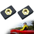 thumbnail image 3 of Lefu 6x Copper Sliding Nut Side Mount Slide Track Rail for Kayak Boat Canoe, 3 of 9
