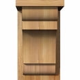 thumbnail image 2 of 8"W x 10"D x 14"H New Brighton Rough Sawn Corbel w/Backplate, Western Red Cedar, 2 of 9
