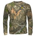 thumbnail image 1 of Blocker Outdoors Shield Series Fused Cotton Long-Sleeve Shirt, Camo Hunting Clothes for Men (Mossy Oak Country DNA, 3X-Large), 1 of 8