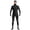 Black, variant on Unisex Spandex Stretch Adult Clothes Full Jumpsuit Zentai Disappearing Man Body Suit For Carnival, Parties Black 2XL