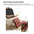 thumbnail image 2 of Dalazy 1/2/3 Reversible Outdoor Round Seat Cushion - Quick-drying And Wide Application Breathable Fabric Square Blue（40cm） 1 Pc, 2 of 6