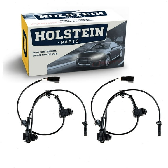 2 pc Holstein Front Right ABS Wheel Speed Sensors compatible with Mazda CX-5 2013