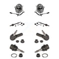 thumbnail image 1 of Transit Auto Front Hub Bearing Assembly Suspension Lower Ball Joint Outer Tie Rod End and Sway Bar Stabilizer Link Kit for Car Ram 1500 Classic 4WD - Left Right Side (Driver Passenger) K7T-109073, 1 of 11