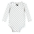 thumbnail image 6 of Hudson Baby Girls Thermal Long Sleeve Bodysuits, Snowflake, 0-3 Months, 6 of 7