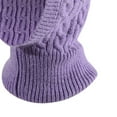 thumbnail image 3 of Dyfzdhu Winter Hats for Men Women Soft Warm Knit Hat Ski Stocking Collar Cap Purple, 3 of 3