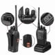 thumbnail image 4 of Long Range Rechargeable Two-way Radios 2-4 Pack - Uhf 400-470mhz Walkie Talkies With Earpiece, Li-ion Battery, And Charger Included, 4 of 5