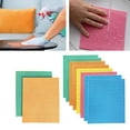thumbnail image 1 of WRXMIJNHGSA Wipes Under $10 10 Pack Of Cellulose Cleaning Cloths No Odor Reusable Cellulose Sponge Cloths Machine Washable Absorbent Cleaning Dish Cloths For Kitchen 3ml, 1 of 5