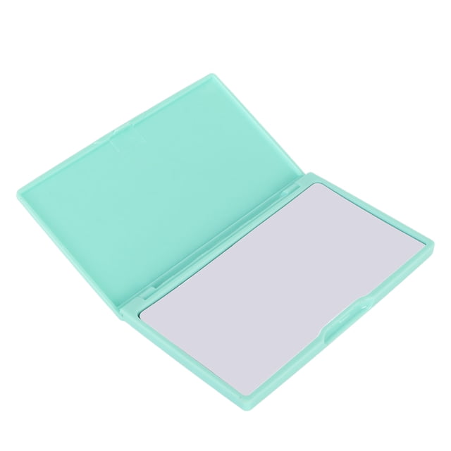 Estuche de almacenamiento de agujas magnético, porta agujas magnético portátil pulido rectangular para principiantes, verde claro