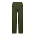 thumbnail image 6 of APEXFWDT Convertible Zip Off Hiking Pants Men Lightweight Mens Travel Pants Quick Dry Cargo Work Fishing Pants for Outdoor Safari Camping Summer ,XXXL,Green, 6 of 6