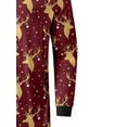 thumbnail image 5 of Family Christmas Pjs Matching Sets Reindeer Onesie Pajamas for Family, 5 of 10