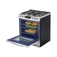 thumbnail image 2 of LG LSD4913ST Dual Fuel Oven Range with ProBake Convection, WiFi Connectivity, EasyClean® Technology, Self-Clean, Stainless Steel Cooktop, Stainless Steel, 2 of 19