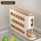thumbnail image 5 of Dispensador Automático de Huevos Rodante de 4 Niveles para Refrigerador | Organizador de Refrigerador Compacto con Capacidad para 30 Huevos | Rejilla para Huevos de Gran Capacidad con Rieles de Segur, 5 of 5