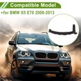 thumbnail image 3 of Cubierta de trim de tirón de manija de puerta del lado del pasajero delantero y del lado del pasajero trasero derecho para BMW X5 E70 2008-2013 No.51416969402 Marrón oscuro ABS 1 Pc, 3 of 6