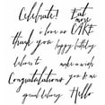 thumbnail image 2 of Tim Holtz Cling Stamps 7"X8.5"-Handwritten Sentiments, 2 of 2