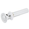 thumbnail image 2 of Popup Drainer, Drain Stopper Highly Glossy  Practical  For Bathroom For Washbasin Electroplating Popup With Hole, 2 of 8