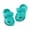 Green, variant on KKBOTIVE Toddler Boys Girls Clogs Solid Color Garden Shoes Unisex Slides Sandals Summer Beach Pool Slippers, Pink Size: 2-3 Years