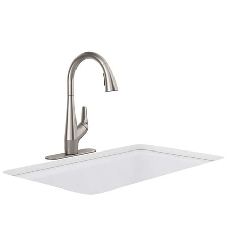 Kohler Lir R33449-VS Pulldown Kitchen Faucet Vibrant Stainless Finish