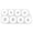 B, variant on 8 Cavity Silicone Ring Mold,Jewelry Resin Casting Mold Silicone Bangle Mold Resin-Ring Molds Silicone for Jewelry DIY Crafts Making Supplies(Include 8 Size)