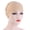 Beige, variant on WIZUTIZ Women's Muslim Headscarf Hat Base Headscarf Cap Hair Cover Headwrap Hats Women Crystal Linen Pleated Pile Hat Ladies Solid Muslim Cap Wrap Scarf Cap