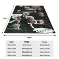thumbnail image 3 of Manta de viaje de felpa suave de Draco Malfoy para dormitorio, sala de estar, sofá, oficina, regalo para todas las estaciones para mujeres, hombres, niñas y niños, 3 of 7