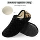 thumbnail image 4 of Zapatillas House Spesoul Fuzzy para mujer y hombre con forro de piel sintética, 4 of 6