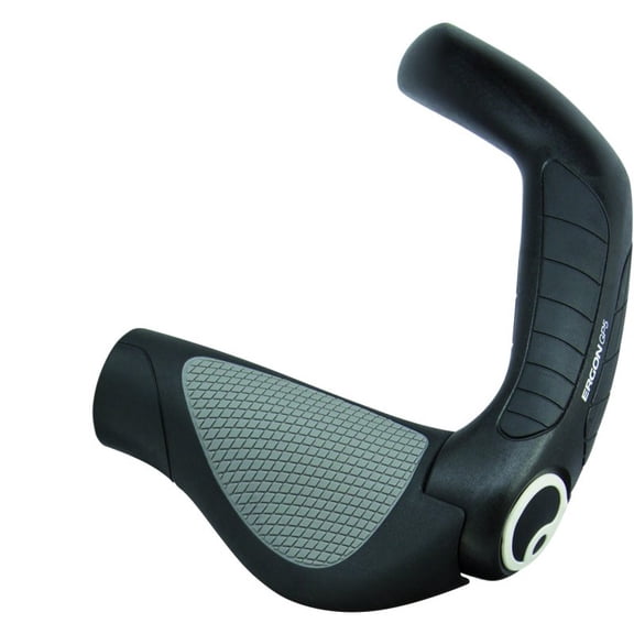 Ergon Gp5-S Gripshift ATB/Hybrid Grips Long Barend Black Small