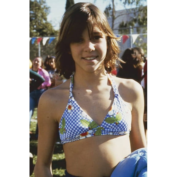 Kristy McNichol candid 1980's pose in bikini top smiling 24x36 Poster