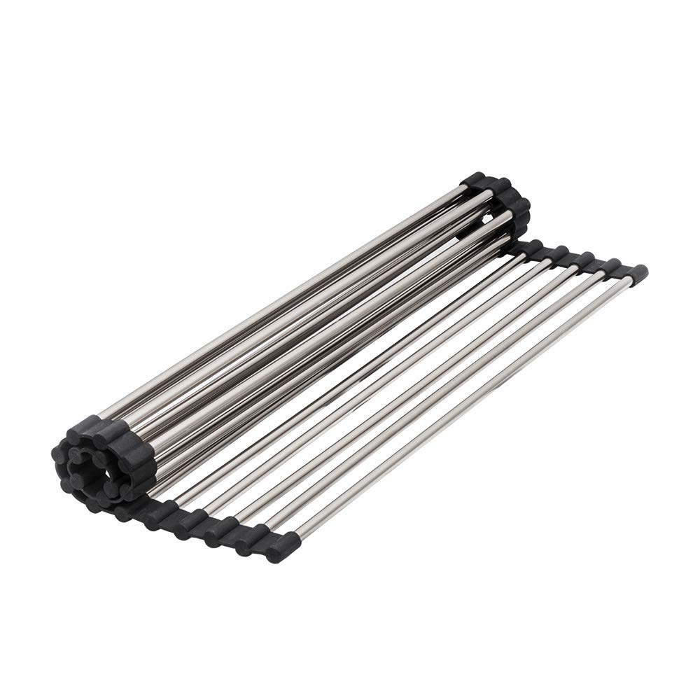 Strictly Sinks Stainless Steel Dish Drying Rack Polished Chrome 21 X