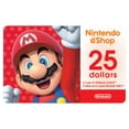 thumbnail image 1 of Nintendo eShop $25 Carte-Cadeau (Code Numérique), 1 of 1