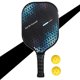 thumbnail image 4 of Raqueta de tenis de Leijiier para fibra de carbono adulta deportes al aire libre raqueta de raqueta Elástica portátil recreativa con bolsa de almacenamiento 062 Speravity OD002742-02B, 4 of 6