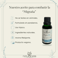 thumbnail image 4 of Aceite Anti Migraña Fórmula de extractos naturales y aceites esenciales 100% puros. naturalness (Tamaño 30ml), 4 of 5
