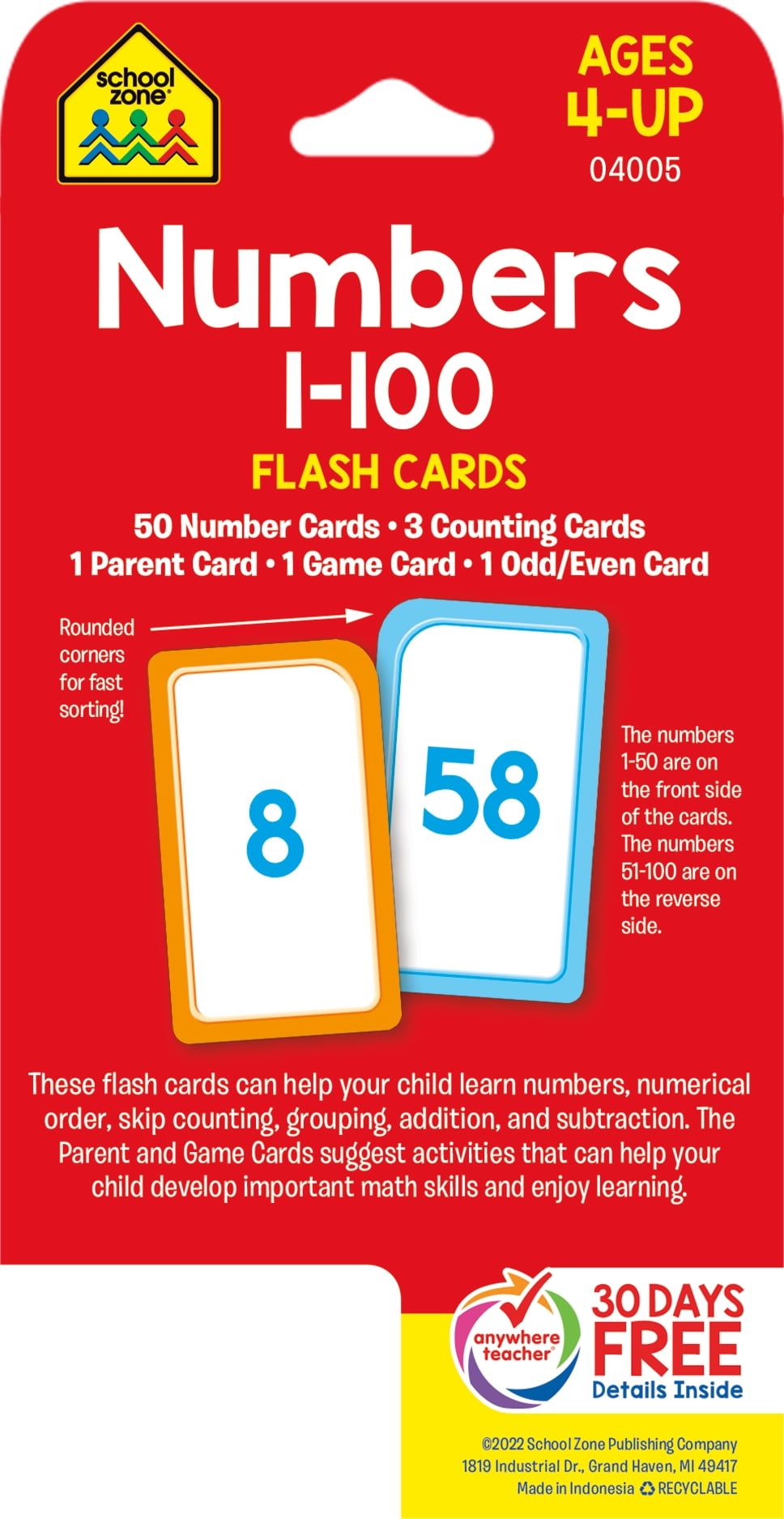 SCHOLASTIC社　One Hundred English SCHOLASTIC社 One Hundred English Numbers 1-100 in English