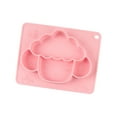 thumbnail image 1 of Platos de silicona divididos para niños pequeños, plato de cena para bebés, plato de comer dividido para bebés, platos para bebés, diseño de última generación, 1 of 1