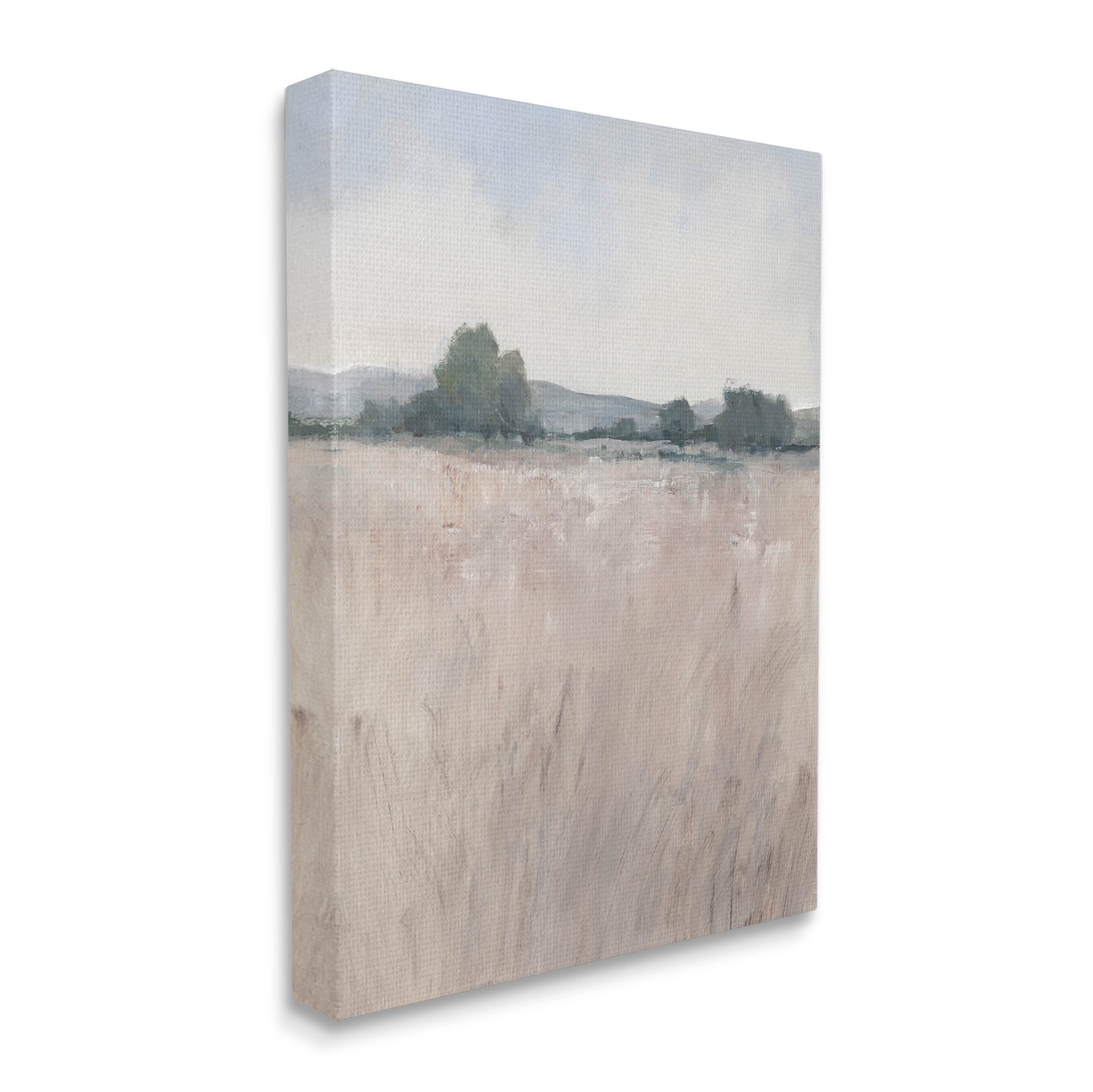 Stupell Industries Abstract Countryside Grassland Scenery Painting Gallery Wrapped Canvas Print Wall Art, Design by Tim OToole