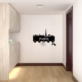 thumbnail image 4 of Paris France City Attractions 3 Household Decor Wooden Wall Hooks Wall Hanger Coat Rack Keys Bags Clothes Multi-Purpose Keys Handbags Hook Gift for Designer, 4 of 7