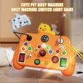 thumbnail image 1 of Toddler Animal Busy Board with LED Light Baby Light-up Switch Busy Board Game Machine Travel Kids Educational Learning Activity Toy Boys Girls Present, 1 of 7