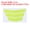 Fluorescent Yellow, variant on Uxcell Reflective Stripe Stickers, High Visibility Reflective Decals Safety Warning Decals for Cars Motorcycles Blue