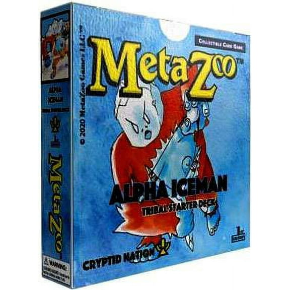 MetaZoo Cryptid Nation Alpha Iceman Tribal Theme Deck (1st Edition)