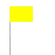 Angle View: Swanson Tool FYG21100 Flag Stake, Yellow - Bundle of 100