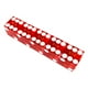 thumbnail image 4 of Juego de 5 dados de casino Yuanhe, grado AAA, precisión, 19 mm, color rojo, 4 of 6