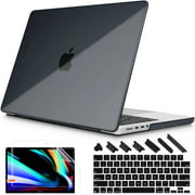 May Chen Compatible with MacBook Pro 14 inch Case 2021 Release Model A2442,Crystal Hard Shell Case with Keyboard Cover