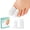 White, variant on Welnove Big Gel Toe Caps and Protector - 8 Pack Silicone Toe Covers - for Corns, Calluses, Blisters, Missing or Ingrown Toenails (Large, Clear)